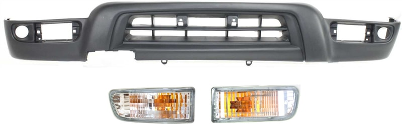 Auto Body Repair Kit for 1999-2002 Toyota 4Runner, 3-Piece Set with Front Valance, Includes Turn Signal Lights, Replacement