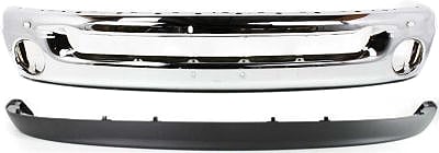 Front Bumper for Dodge Full Size Pickup 2002-2009, 2-Piece Kit with Valance, Replacement