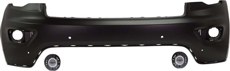 Front Bumper Cover Kit for Jeep Grand Cherokee 2017-2021, 3-Piece Set with Fog Lights, Replacement