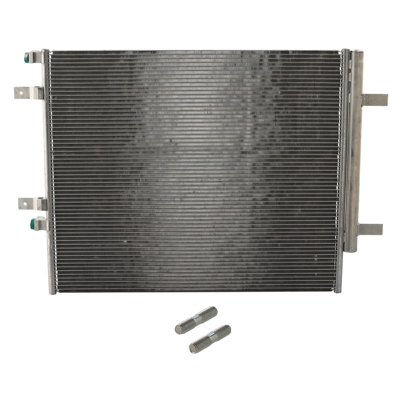 A/C Condenser for Ford F-Series Super Duty Pickup 2020-2022, 7.3L Gas Engine, Replacement