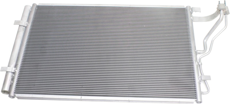 A/C Condenser for Hyundai Elantra/Elantra Coupe 2014-2016, Elantra GT 2016-2017, Kia Forte/Forte5 2015-2018, Replacement