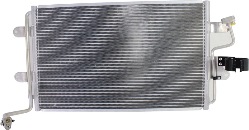 A/C Condenser for Volkswagen Jetta (1999-2005), Audi TT (2000-2006), Without Receiver Drier, Replacement
