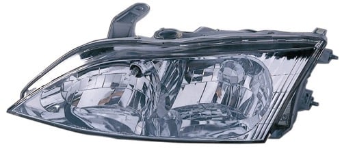 Left (Driver) Headlight Assembly for 1997-1998 Lexus ES300, Front Headlight Assembly Replacement Housing/Lens/Cover, Without High-Intensity Discharge Lights; Composite; 8115033290, Replacement