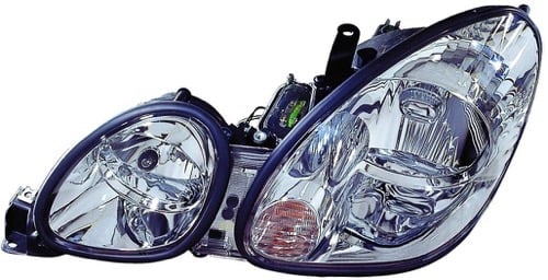 Left (Driver) Headlight Assembly for 1998 - 2000 Lexus GS400, Front Headlight Assembly Replacement Housing, Lens, Cover, without High-Intensity Discharge Lights, Composite,  811503A450, Replacement