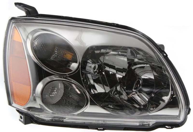 Headlight Assembly for Mitsubishi Galant 2005-2007, Right (Passenger), Halogen, SE Model, Replacement