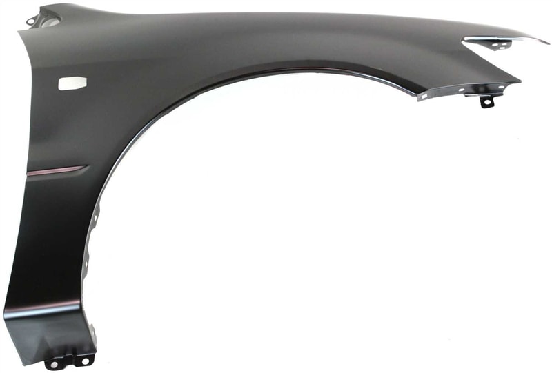 Front Fender Primed (Ready to Paint) for 2002-2003 Mitsubishi Lancer ES/LS Model Sedan, Right (Passenger) Side, Replacement