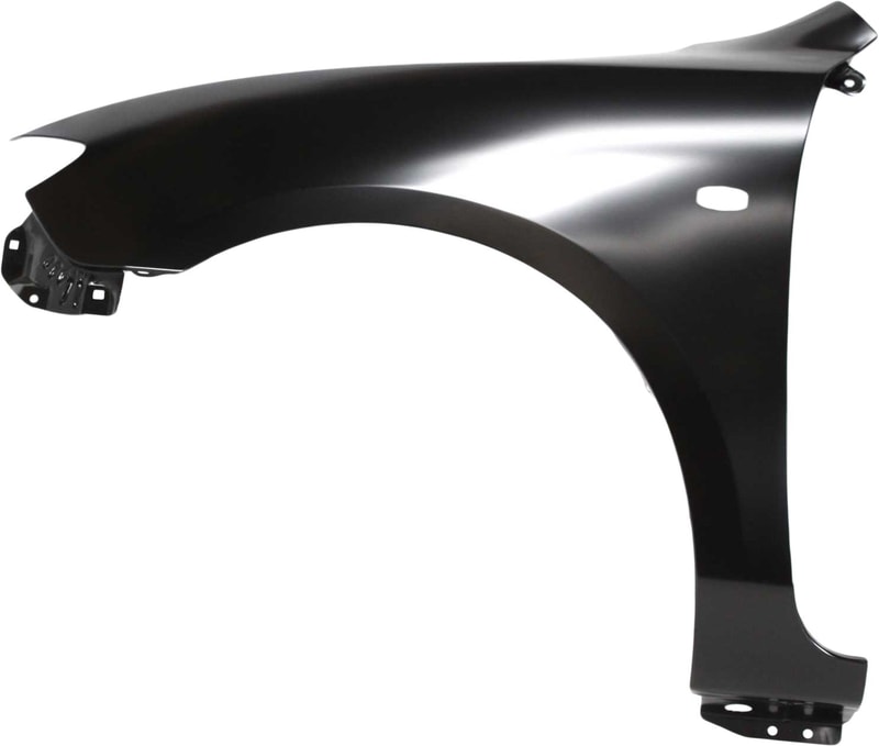 Front Fender for Mazda 3 Sedan, 2004-2009, Left (Driver), Primed (Ready to Paint), Replacement