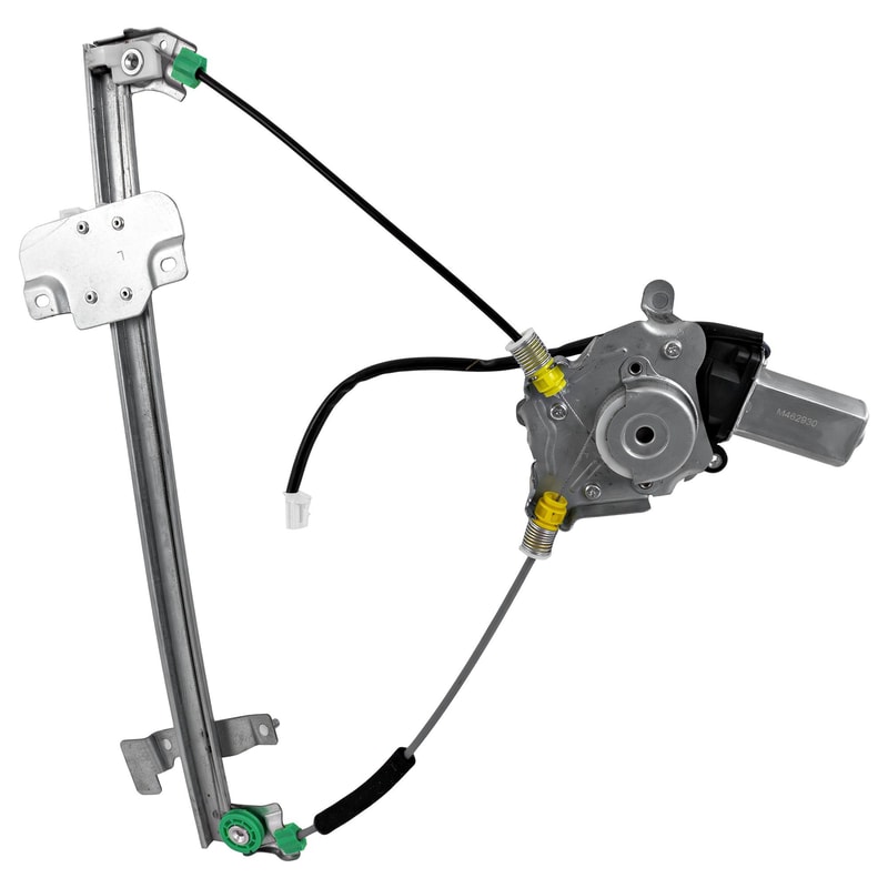 Front Window Regulator with Power Motor for Mazda Protege 1999-2003/Protege5 2002-2003, Left (Driver), Replacement