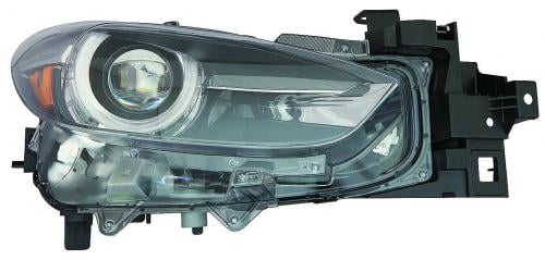 2017 - 2018 Mazda 3 Headlight Assembly - Right (Passenger)