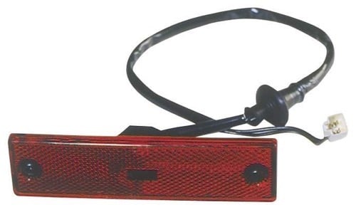 Rear Left (Driver) Side Marker Light Assembly Replacement for 1990 - 1995 Mazda Protege,  8BB151560, Lens Cover - (S)