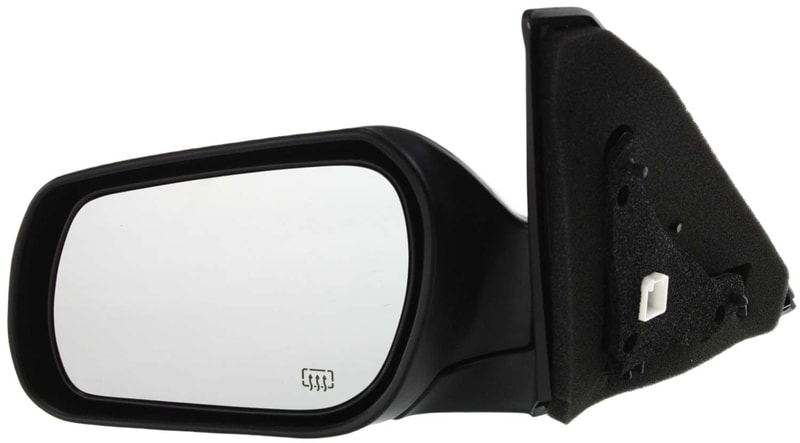 Power Mirror for Mazda 3 2004-2009, Left (Driver) Side, Manual Folding, Heated, Paintable, Replacement