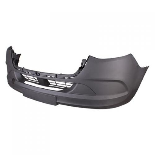 Front Bumper Cover for Mercedes Benz Sprinter 2019-2022, Textured, Without Fog Light and Front View Camera Holes, Without Tow Hook Cover, Cargo/Passenger Van - CAPA-Certified, Replacement