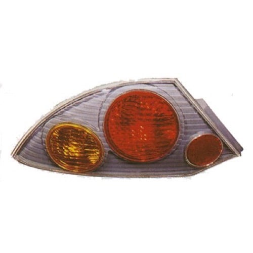 Right (Passenger) Tail Light Assembly for 2002 - 2005 Mitsubishi Eclipse, Rear Light Assembly Replacement/Lens/Cover, from 2/02; OEM (OEM): MR990826, Replacement