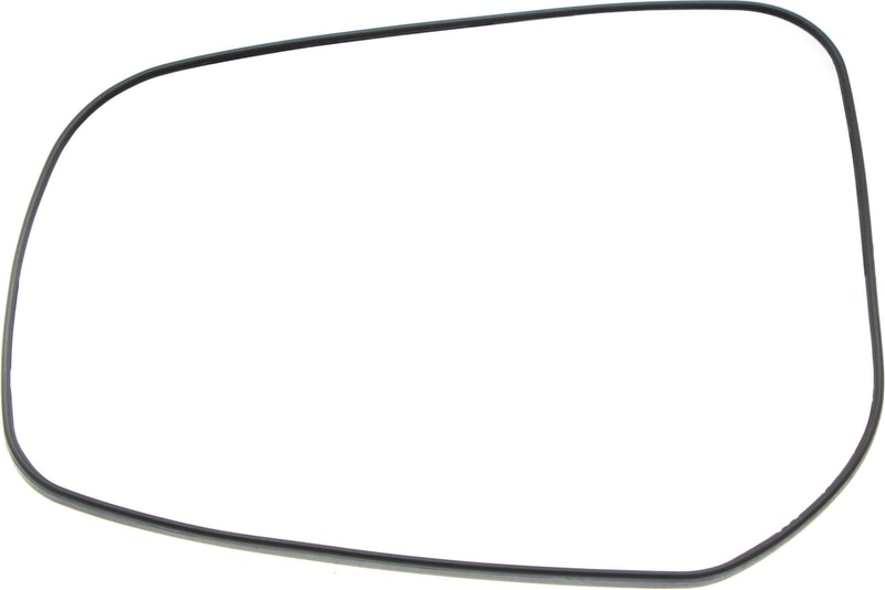 Mirror Glass for Mitsubishi Lancer 2015-2017, Left (Driver) Side, Non-Heated, with Backing Plate, Replacement