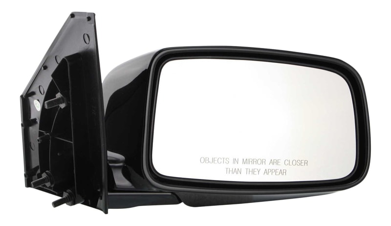 Manual Adjust and Foldable Right (Passenger) Mirror for 2002-2005 Mitsubishi Lancer ES Model Sedan, Non-Heated, Paintable, Replacement