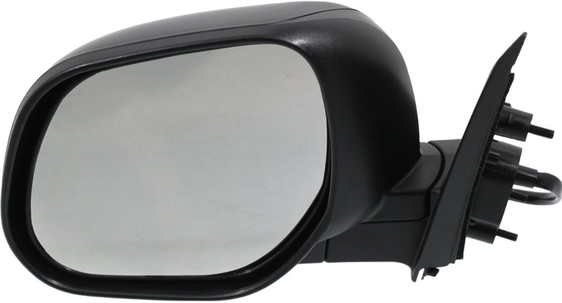 Power Mirror for Mitsubishi Outlander 2010-2013, Left (Driver), Manual Folding, Heated, Paintable, without Signal Light, Replacement