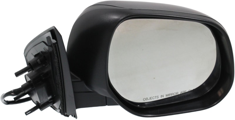 Power Mirror for Mitsubishi Outlander 2010-2013, Right (Passenger) Side, Manual Folding, Heated, Paintable, without Signal Light, Replacement