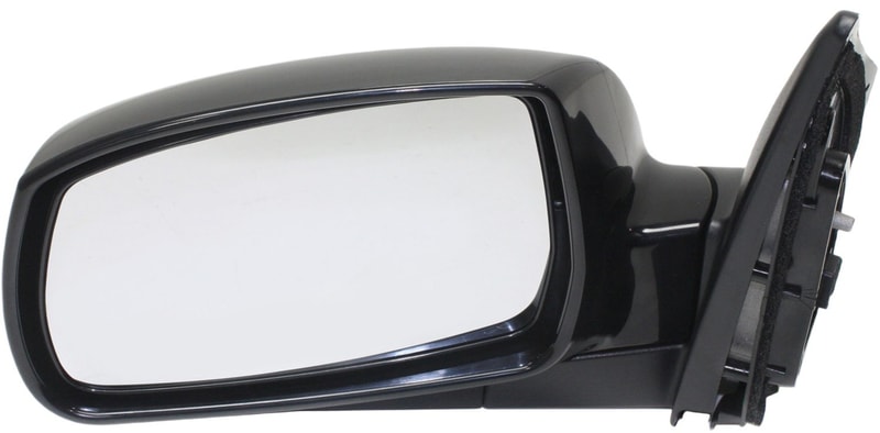 Power Mirror for 2010-2015 Hyundai Tucson Left (Driver), Manual Folding, Heated, Paintable, without Signal Light, for GL/GLS Models, Replacement