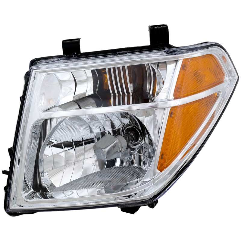 Headlight Assembly for 2005-2008 Nissan Frontier, 2005-2007 Pathfinder, Left (Driver) Side, Halogen, Replacement