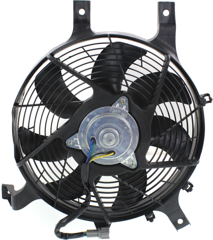 A/C Condenser Fan Assembly for Nissan Frontier 2001-2004, Xterra 2001, 3.3L Engine, Replacement