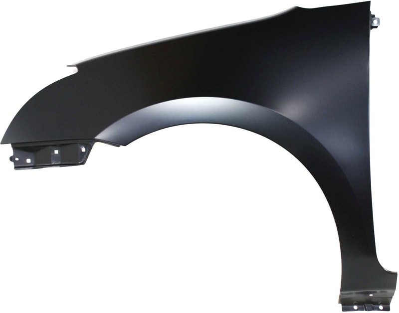 Front Fender for Nissan Sentra 2007-2012, Left (Driver), Primed (Ready to Paint), Base/S/SL Models, Steel, Replacement (CAPA Certified)