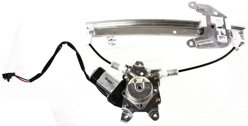 Power Window Regulator with Motor for Nissan Maxima 1995-1999 / Infiniti I30 1996-1999, Rear, Left (Driver), Replacement