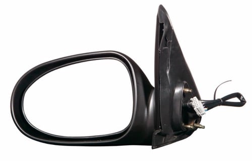Left (Driver) Side View Mirror Assembly for 2004 - 2006 Nissan Sentra, Outside Cover, Replacement Glass, non-heated power remote, Primed (Ready to Paint),  963025M200