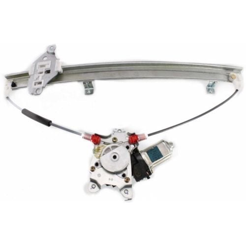 Front Right (Passenger) Door Glass Regulator for 2000 - 2006 Nissan Sentra, Power Window Motor and Regulator Assembly,  807204M400-PFM, Replacement