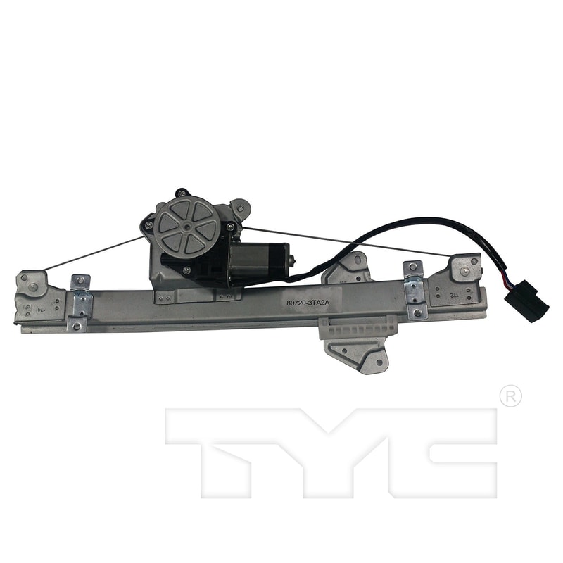 2013 - 2018 Nissan Altima Power Window Regulator  with Motor - Front, Right (Passenger)