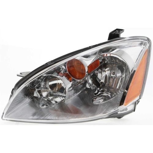 Driver Side Headlight Lens/Housing for 2002 - 2004 Nissan Altima, Front Assembly Replacement,  260753Z701, Replacement