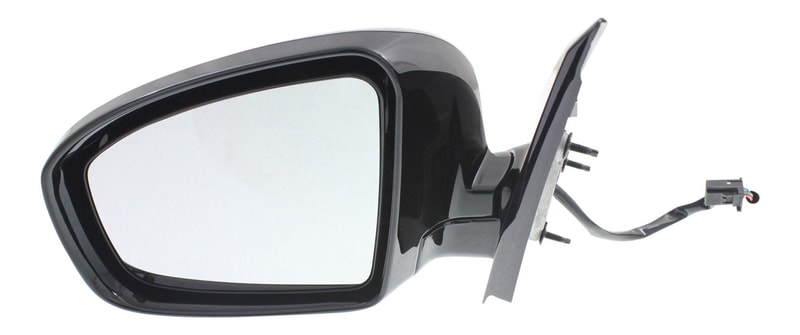 Power Mirror for Nissan Pathfinder 2013-2016, Left (Driver), Manual Folding, Non-Heated, Paintable, Fits 2014-2014 SV Hybrid Model, Replacement
