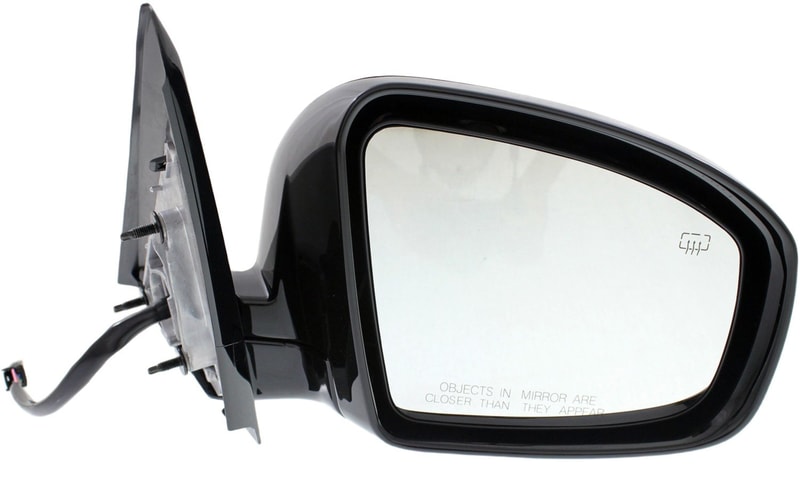 Mirror Right (Passenger) for Nissan Pathfinder 2013-2017, Power, Manual Folding, Heated, Paintable, without Around View Monitor, SL Model, Not for Hybrid Model, Replacement