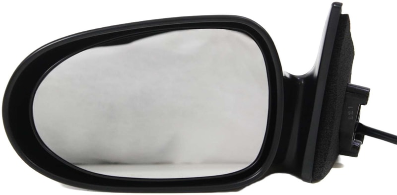 Power Mirror for Nissan Sentra 1995-1999, Left (Driver), Non-Folding, Non-Heated, Paintable, Mexico Built Vehicle, Replacement