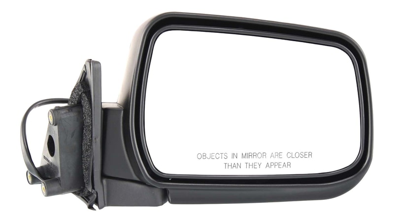 Power Mirror for Nissan Frontier 1998-2004, Right (Passenger), Manual Folding, Non-heated, Paintable, Replacement