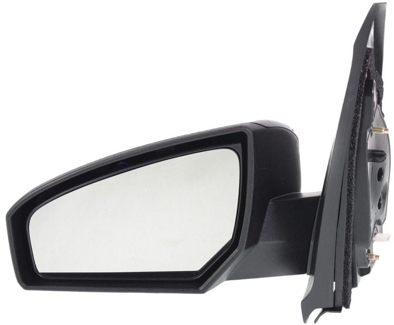 Power Mirror for Nissan Sentra 2007-2012, Left (Driver), Non-Folding, Non-Heated, Paintable for S/SE-R/SE-R Spec V/SL/SR Models, Replacement