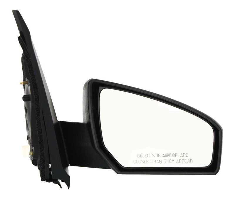 Power Mirror for Nissan Sentra 2007-2012, Right (Passenger), Non-Folding, Non-Heated, Paintable, S, SE-R, SE-R Spec V, SL, SR Models, Replacement
