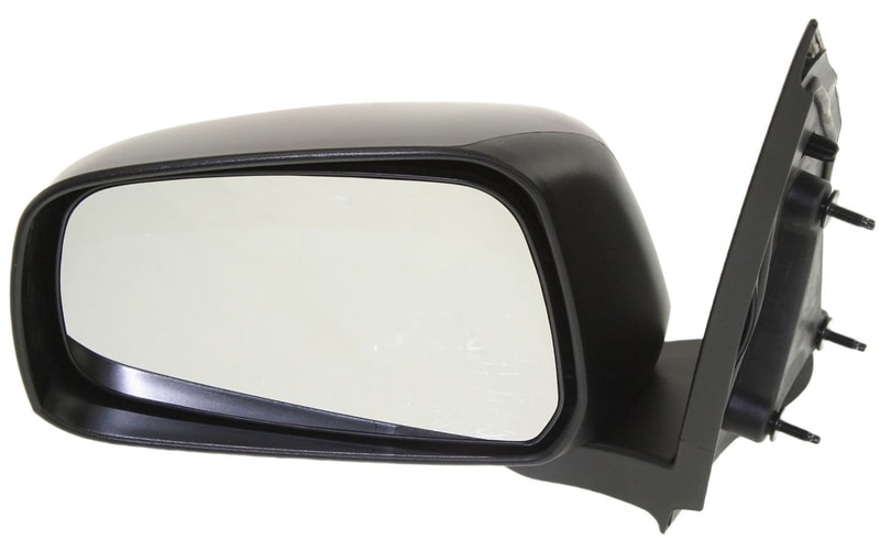 Manual Adjust and Manual Folding Left (Driver) Mirror for Nissan Frontier 2005-2021, Non-Heated, Textured, Fits Desert Runner, Nismo Off-Road, S, SE, SV, XE Models, Replacement
