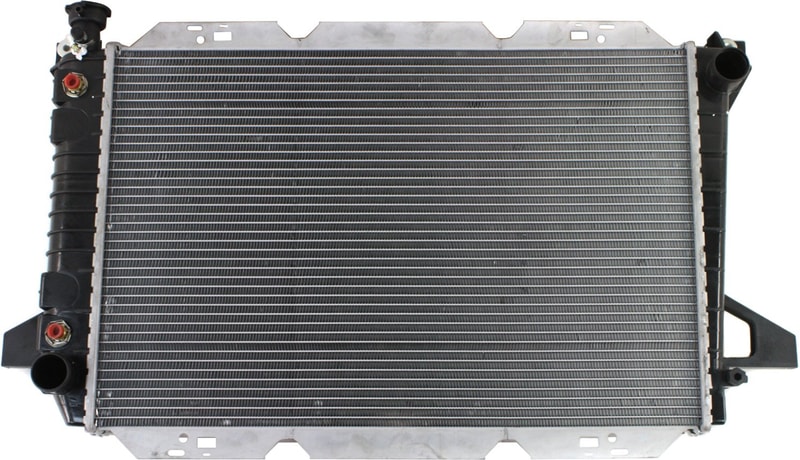 Radiator for Ford F-150 1985-1997, 8 Cylinder, 2-Row with Heavy Duty Cooling, Replacement
