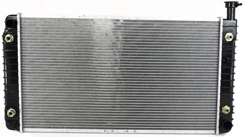 Radiator for Chevrolet Express Van 1996-2002, Gas, with Engine Oil Cooler, 4.3L/5.7L, Replacement