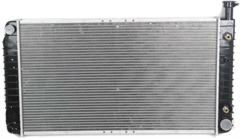Radiator for Chevrolet Express Van (1996-2002), Gas, Without Oil Cooler, 30x17 Inch Core, Compatible with 4.3L/5.0L/5.7L Models, Replacement