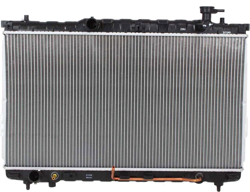 Radiator for Hyundai Santa Fe 2003-2006, 3.5L Engine, Heavy Duty Cooling, Replacement