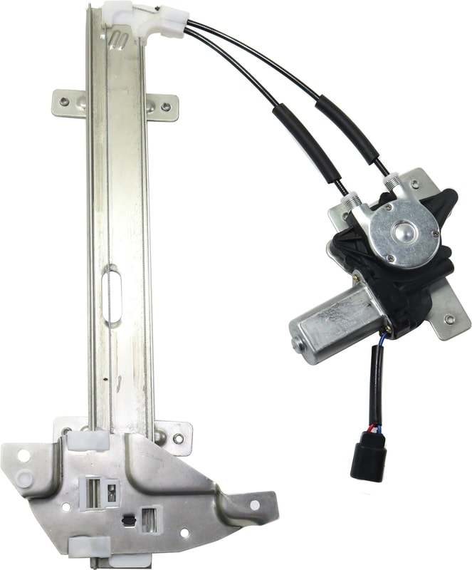 Power Rear Window Regulator with Motor for Pontiac Grand Prix 1997-2003, Right (Passenger) Side, Replacement
