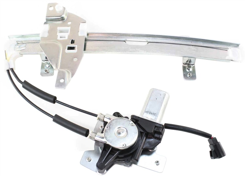 Power Rear Window Regulator with Motor for Pontiac Grand Prix 1997-2003, Left (Driver), Replacement