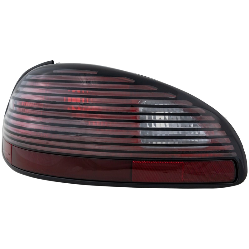 Tail Light Lens and Housing for 1997-2003 Pontiac Grand Prix, Left (Driver) Side, Replacement