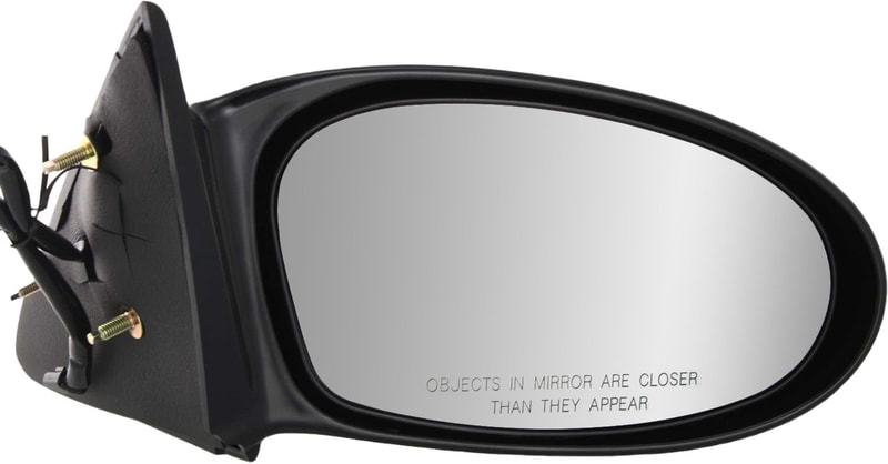 Power Mirror for Pontiac Grand Am 2002-2005, Right (Passenger), Non-Folding, Non-Heated, Paintable, Replacement