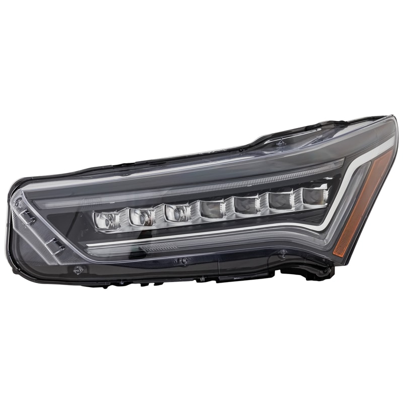 LED Headlight Assembly for Acura RDX 2019-2023, Left (Driver), fits A-Spec, A-Spec Advance, Platinum Elite, Advance, Base, Elite, Technology Models, Without Adaptive Headlight, Replacement