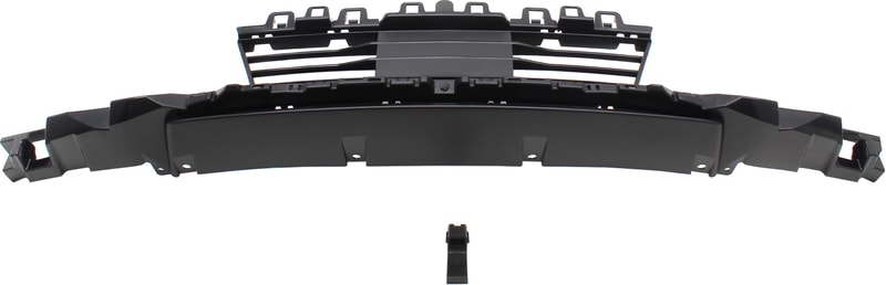 Front Bumper Grille for BMW 3-Series 2016-2019, Center, Textured Black, Sedan (2016-2018), Wagon, without M Sport Package, with Active Cruise Control, Replacement