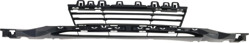 Front Bumper Grille for BMW 3-Series 2016-2019, Textured Black, Sedan 2013-2018/Wagon, excludes M Sport Package & Active Cruise Control, Replacement (CAPA Certified)