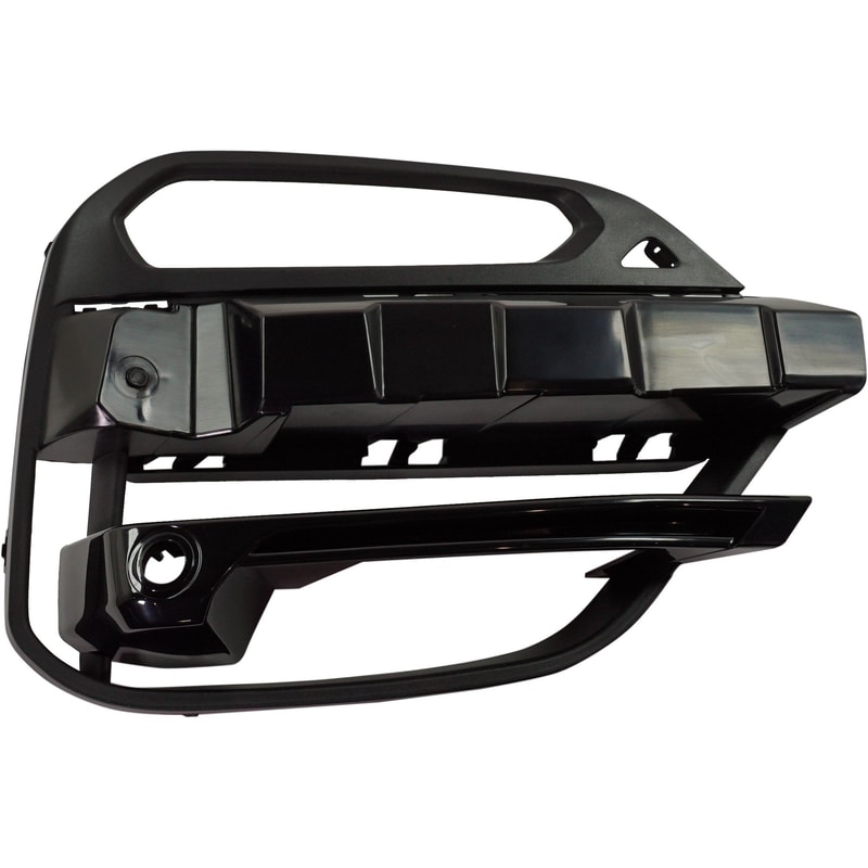 Front Bumper Grille for BMW X3 (2018-2021) 30I Models, Right (Passenger) Side, Gloss Black, without M Sport Package, with Park Distance Control Sensor Holes, Replacement