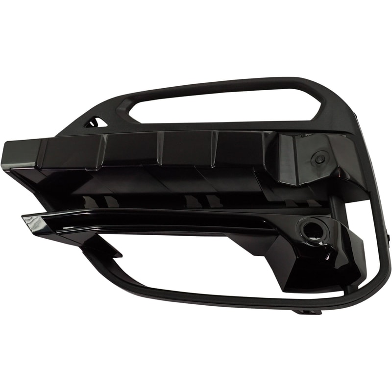 Front Bumper Grille Left (Driver) Side for BMW X3 2018-2021, 30I Models, Gloss Black, without M Sport Package, with Park Distance Control Sensor Holes, Replacement